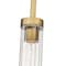 Z-Lite Beau Pendant, 1-Light, 4.75 In.W x 12.75 In.H, Rubbed Brass/Clear 740P-ROD-RB - alternate 7